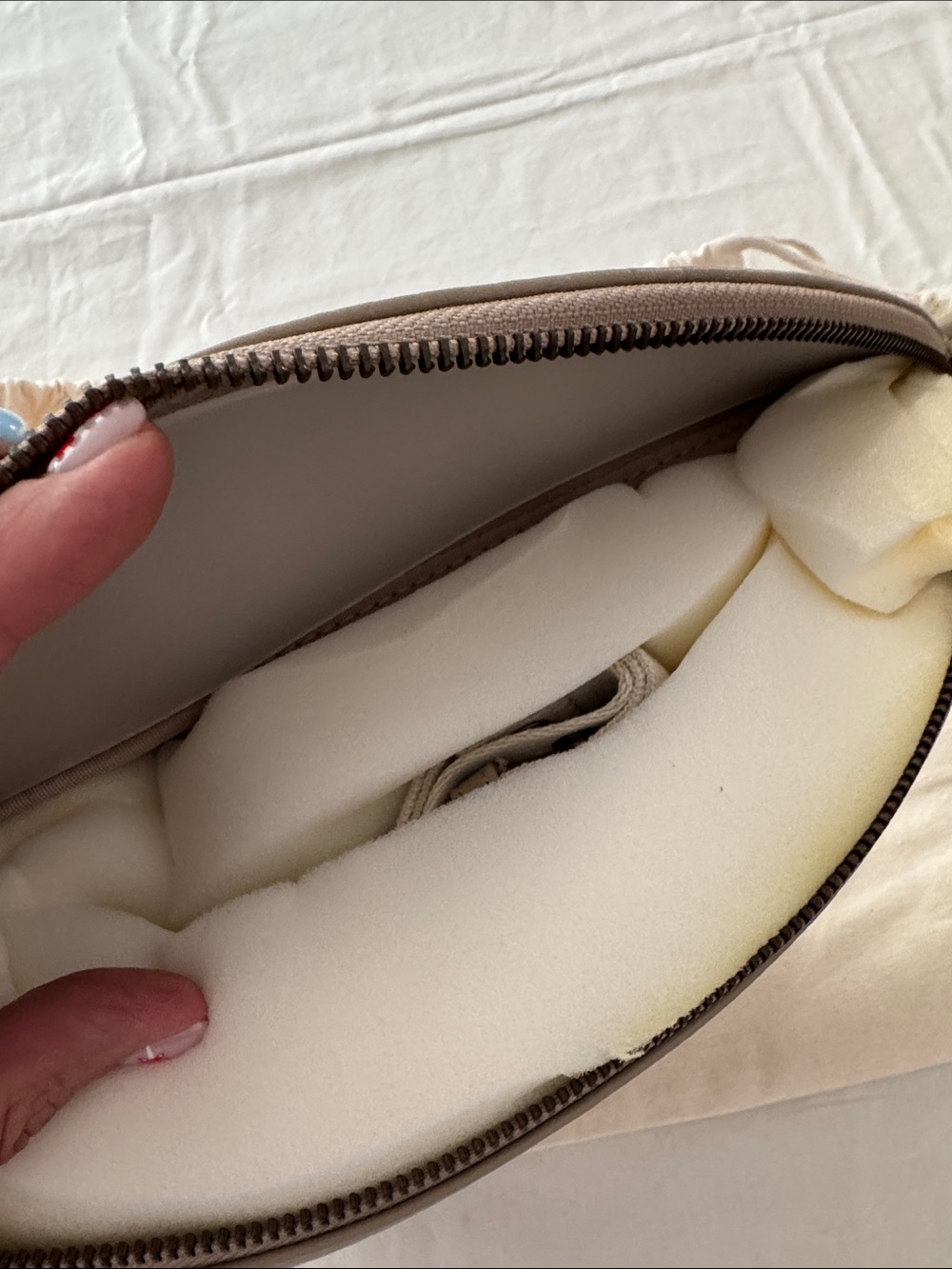 Andar Tatum Woven Leather Belt Bag - Picture 5 of 5